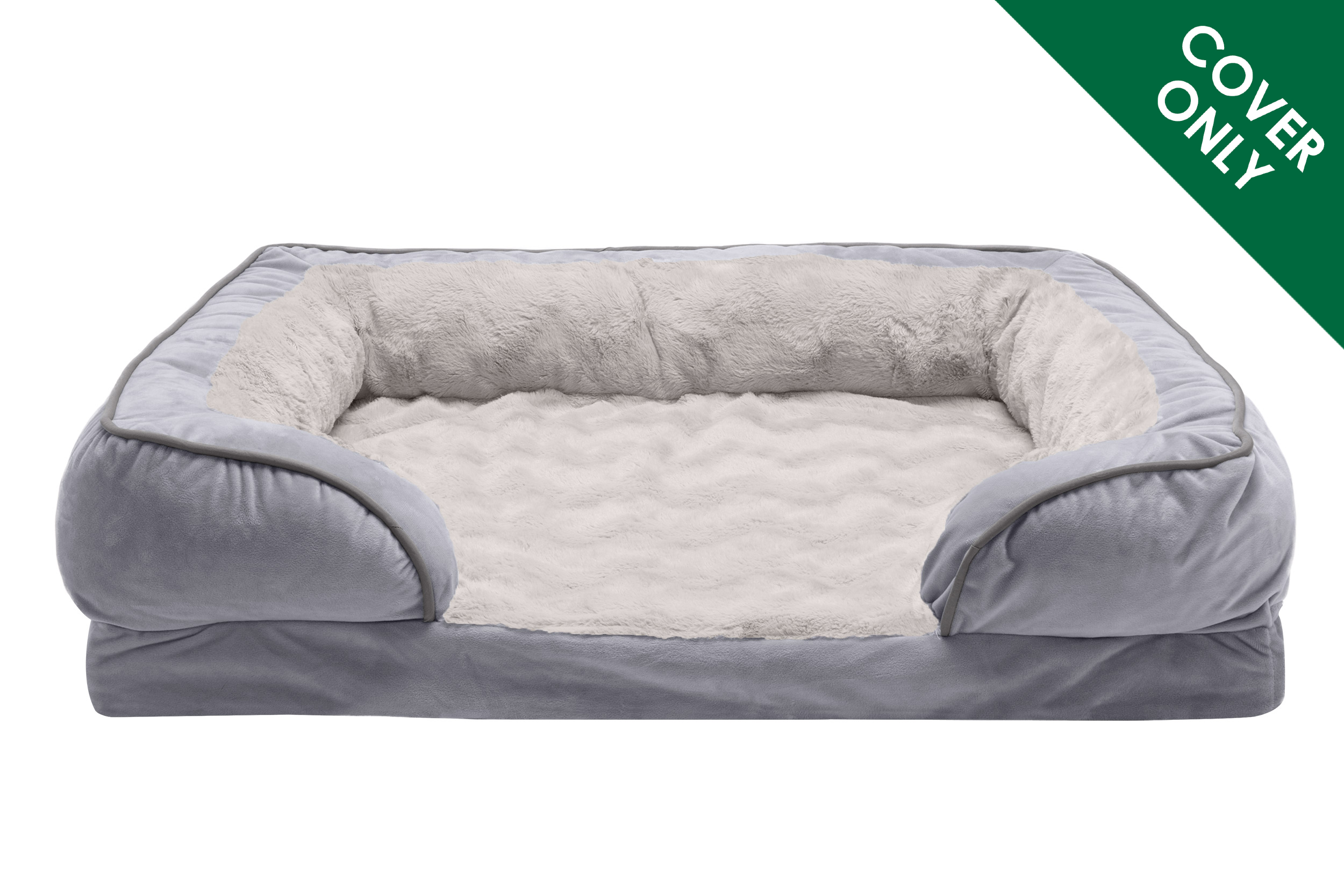 Sofa Dog Bed - Velvet Waves Perfect Comfort - Cover