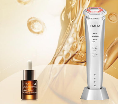 PMPM pulse double ring beauty instrument firming, shaping, rejuvenating and anti-acne halohk