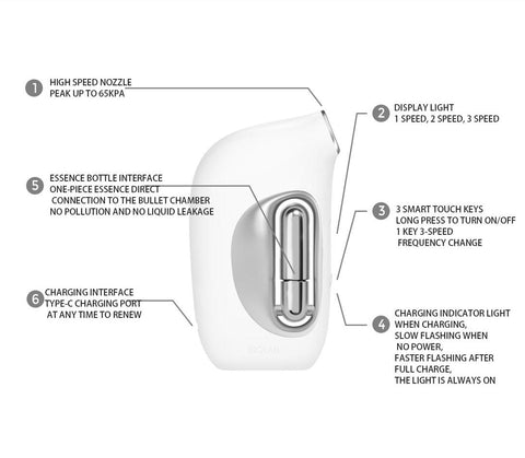 BIOLAB Small Molecule Fog High Permeability Facial Beauty Device