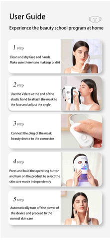 Silk’n絲可 光子嫩膚儀器臉部LED大排燈面罩家用紅光美容儀面膜儀