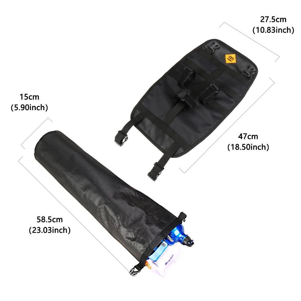 Waterproof Bike Front Handlebar Bag & Pack (7L)