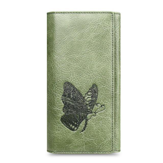 Butterfly Genuine Leather Wallet