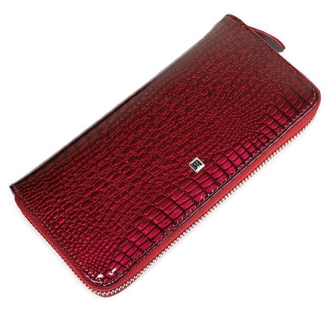 Genuine Leather Luxury Wrist Wallet