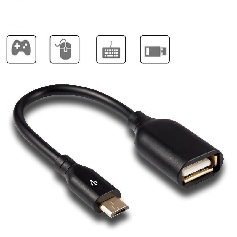 Micro USB Male to USB Female Adapter