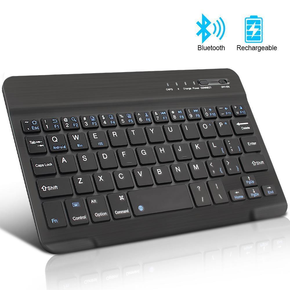 Mini Rechargeable Wireless Bluetooth Keyboard