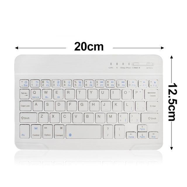 Mini Rechargeable Wireless Bluetooth Keyboard