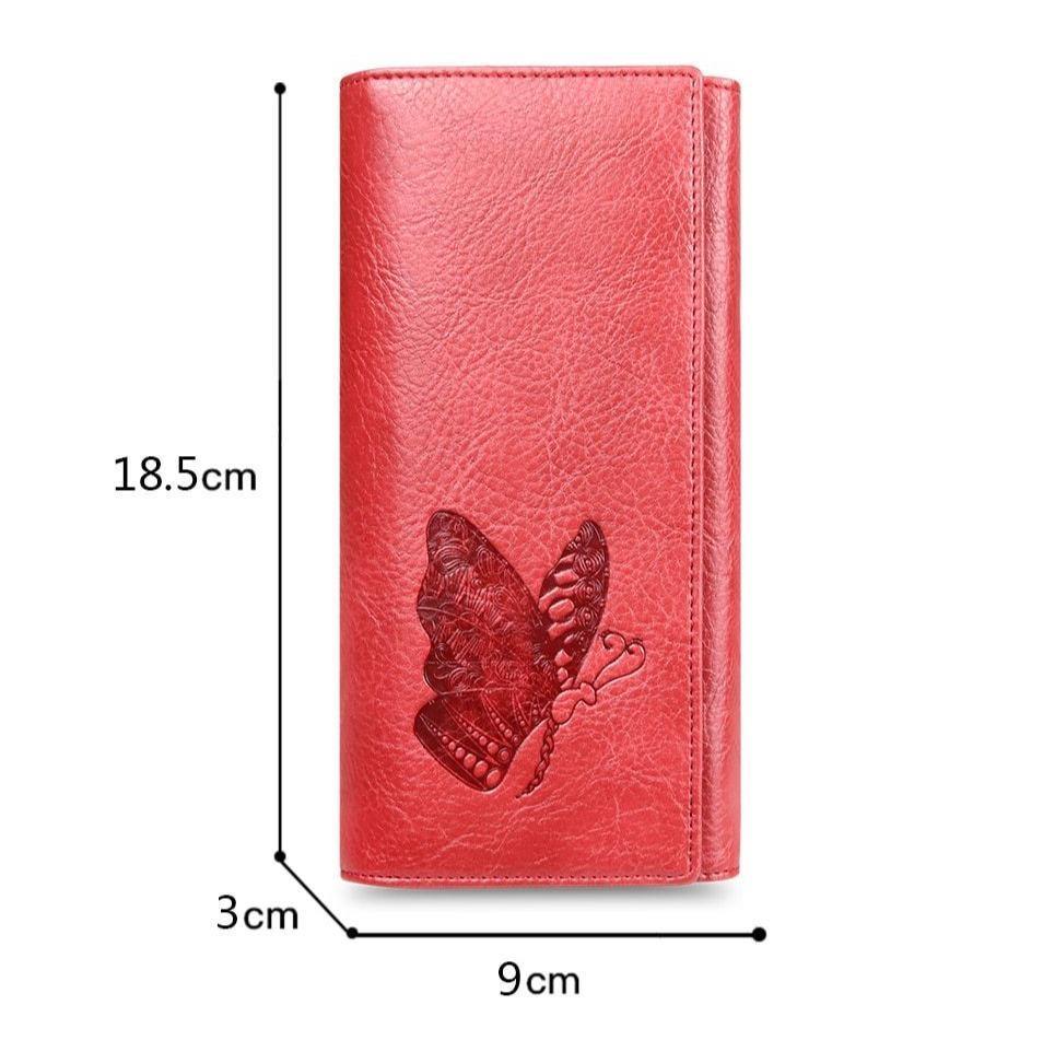 Butterfly Genuine Leather Wallet
