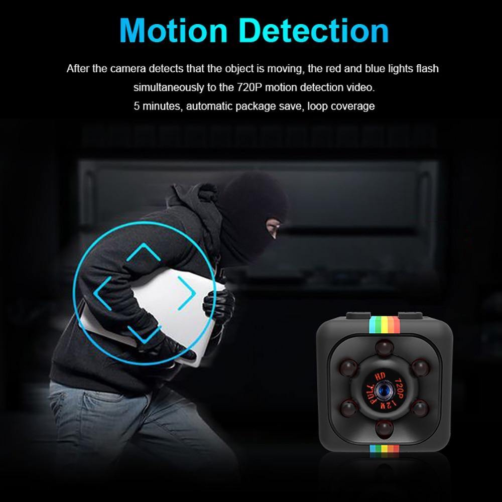 HD 1080P Motion DVR Mini Car Dash/Security Camera With Night Vision