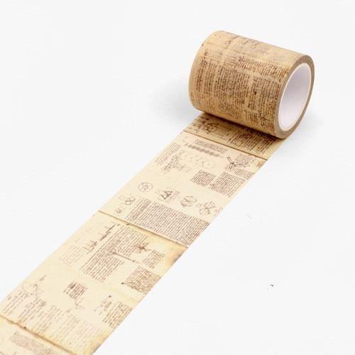 Retro Da Vinci Decoration Sticker Tape