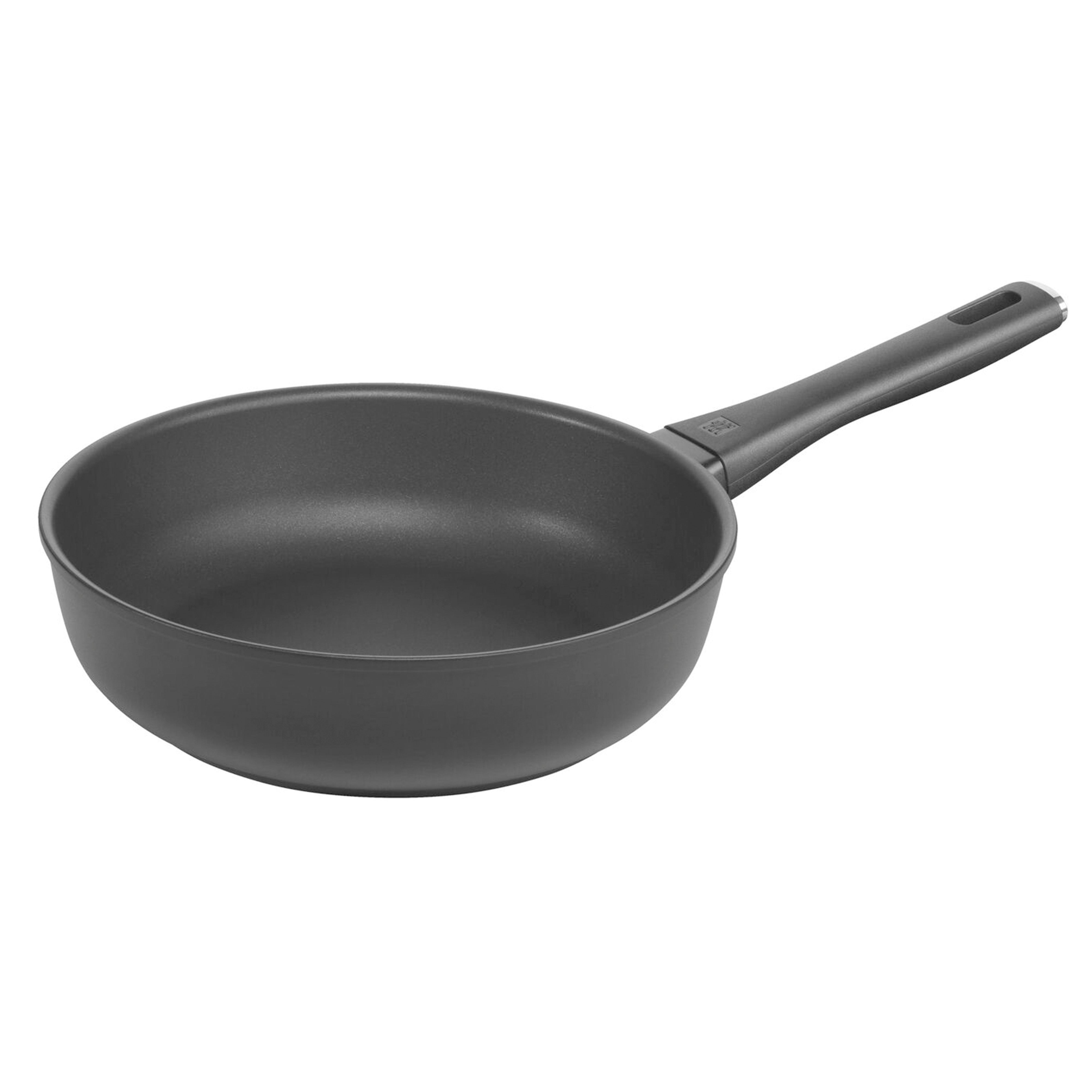 Zwilling Madura Plus Aluminum Deep Fry Pan Black, 9.5-Inches