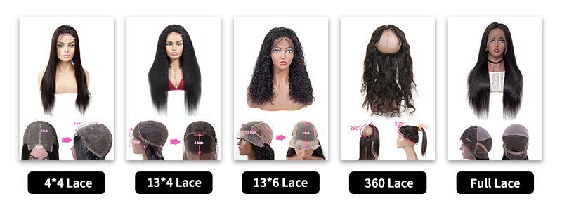 lace frontal wigs styles