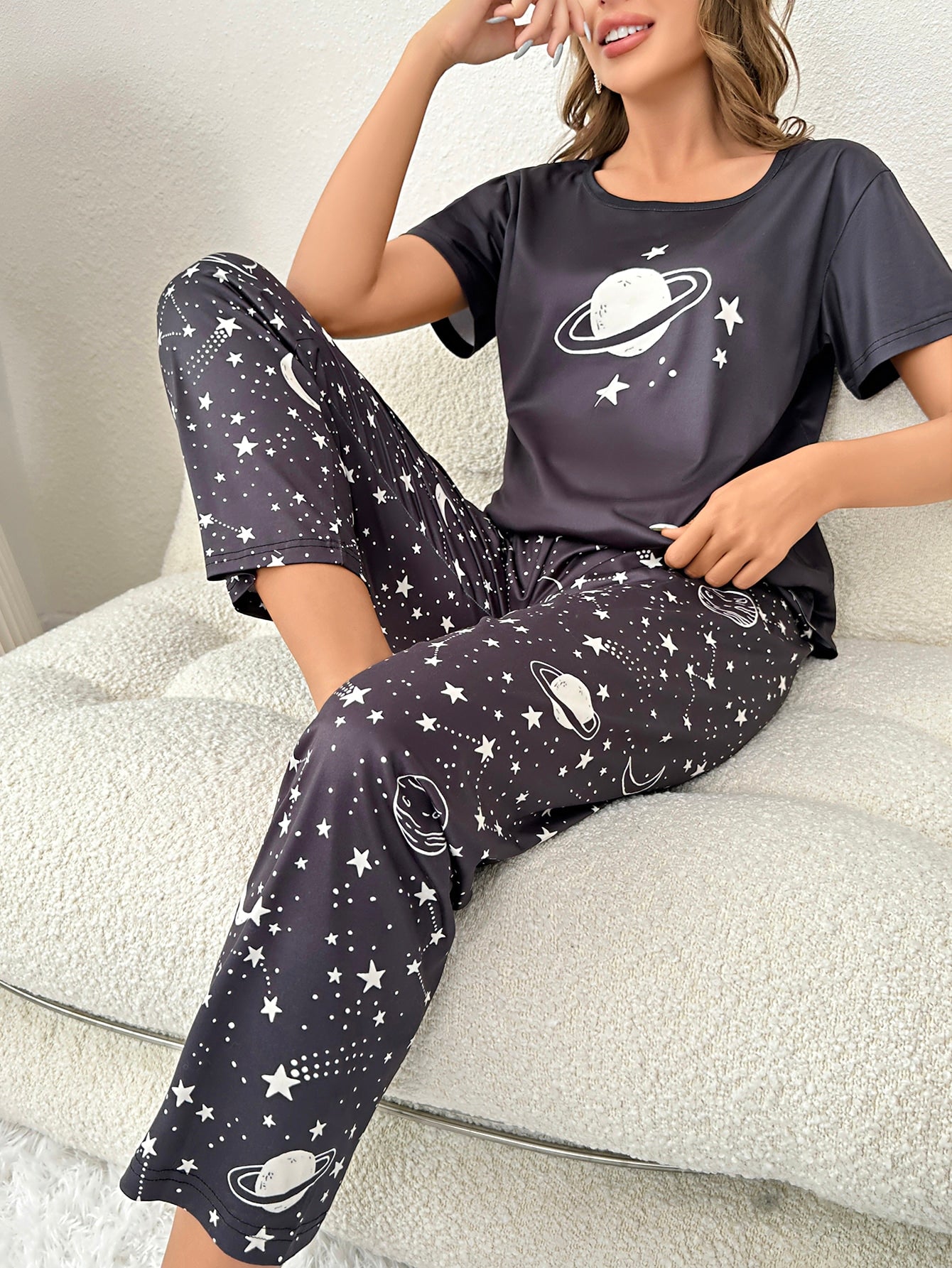 Koala Print Tee & Pants PJ Set