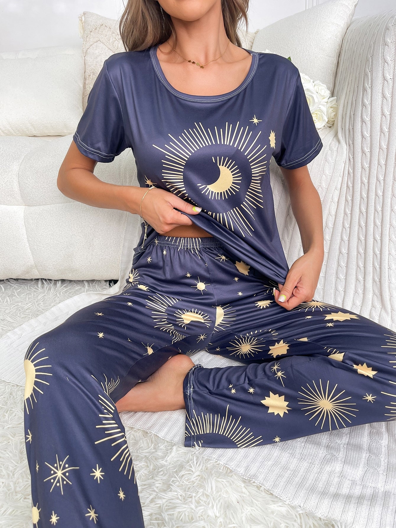 Koala Print Tee & Pants PJ Set