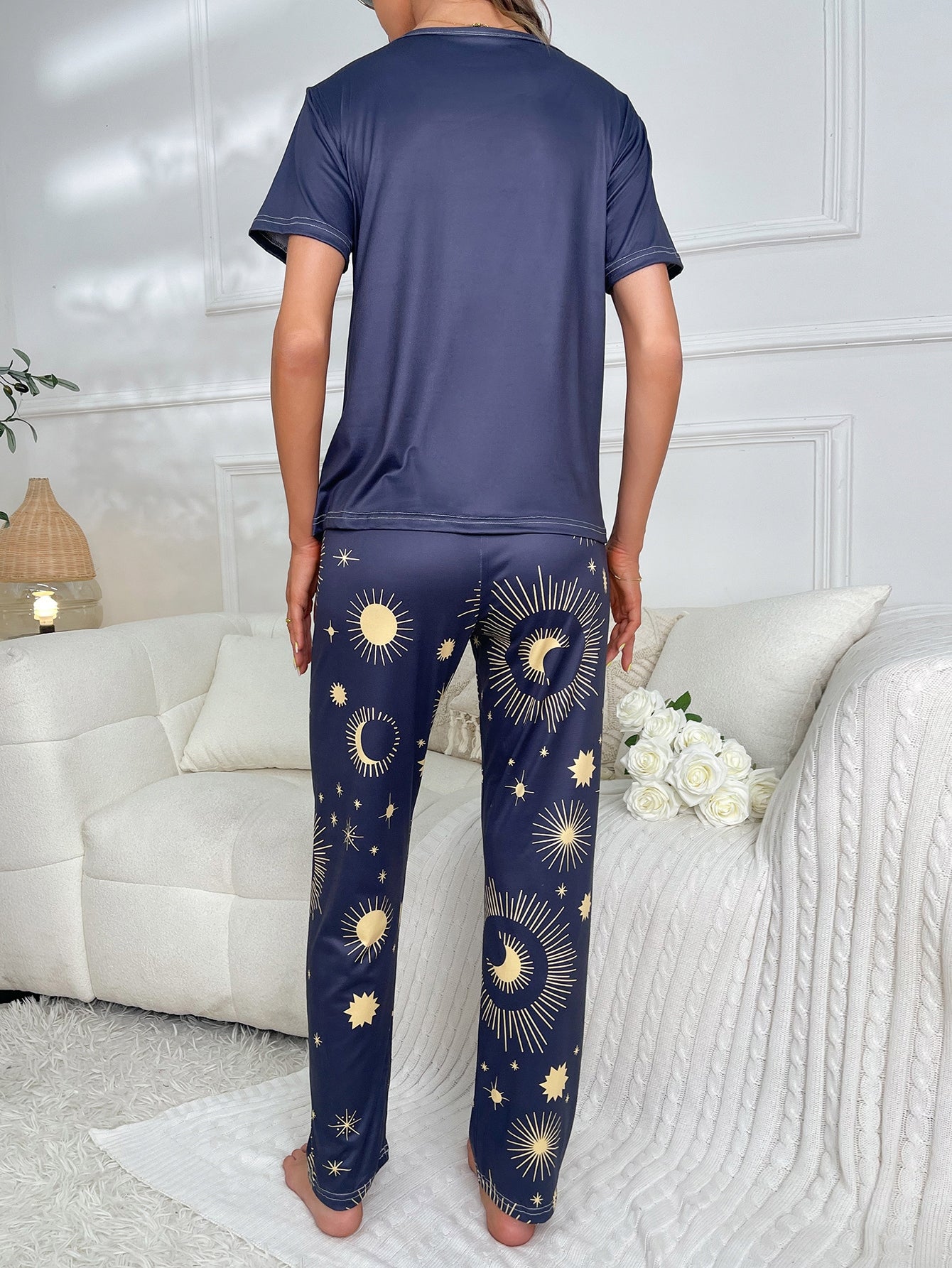 Koala Print Tee & Pants PJ Set