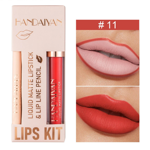 Lip Liner and Matte Liquid Lipstick Set