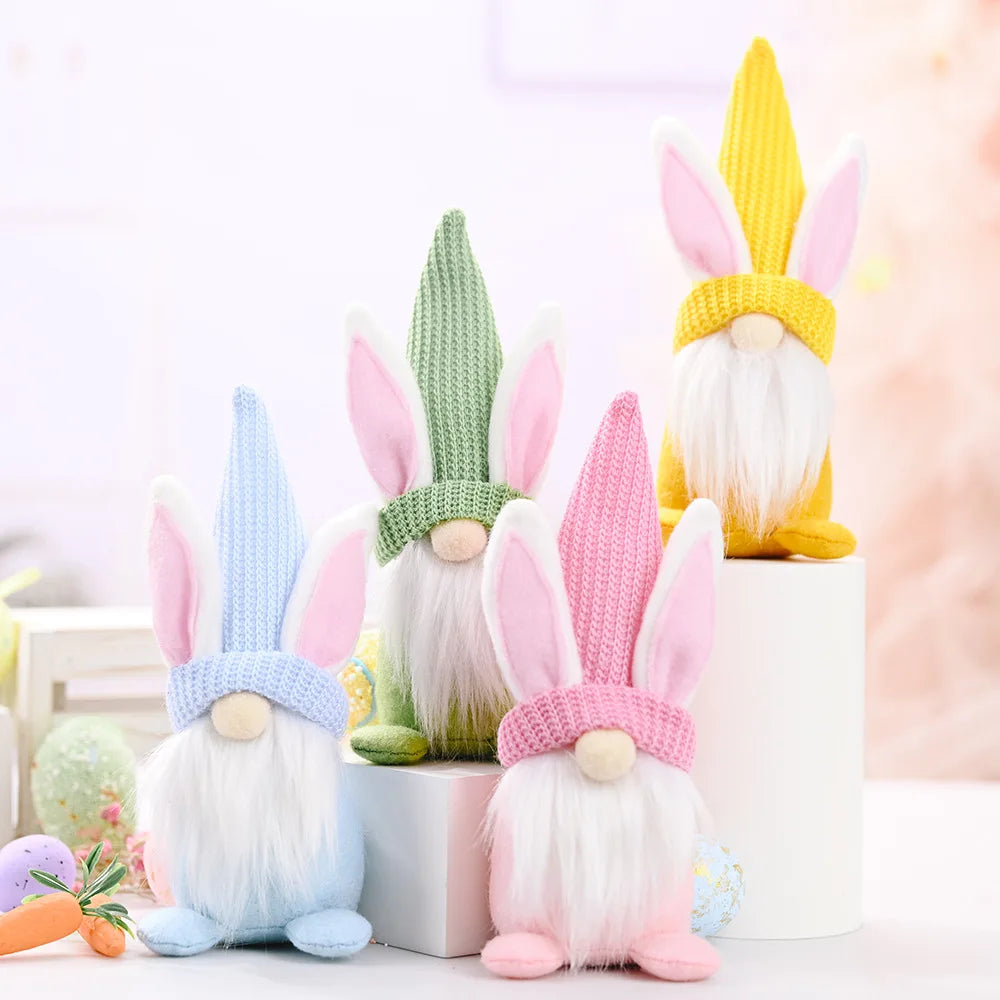 Easter Rabbit Doll Cute Gnome