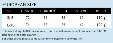Product Size Guide