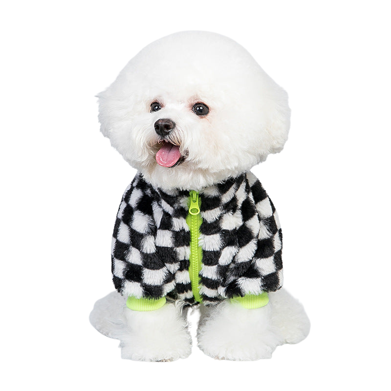 Black and White Pet Suit