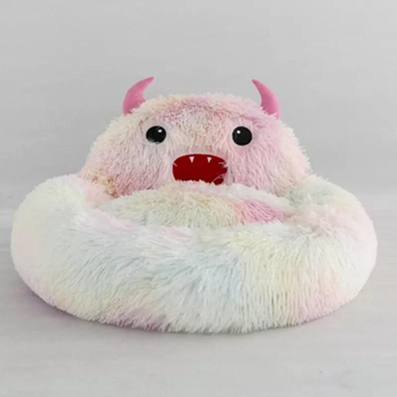 Cozy Monster Pet Bed