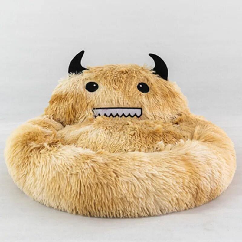 Cozy Monster Pet Bed