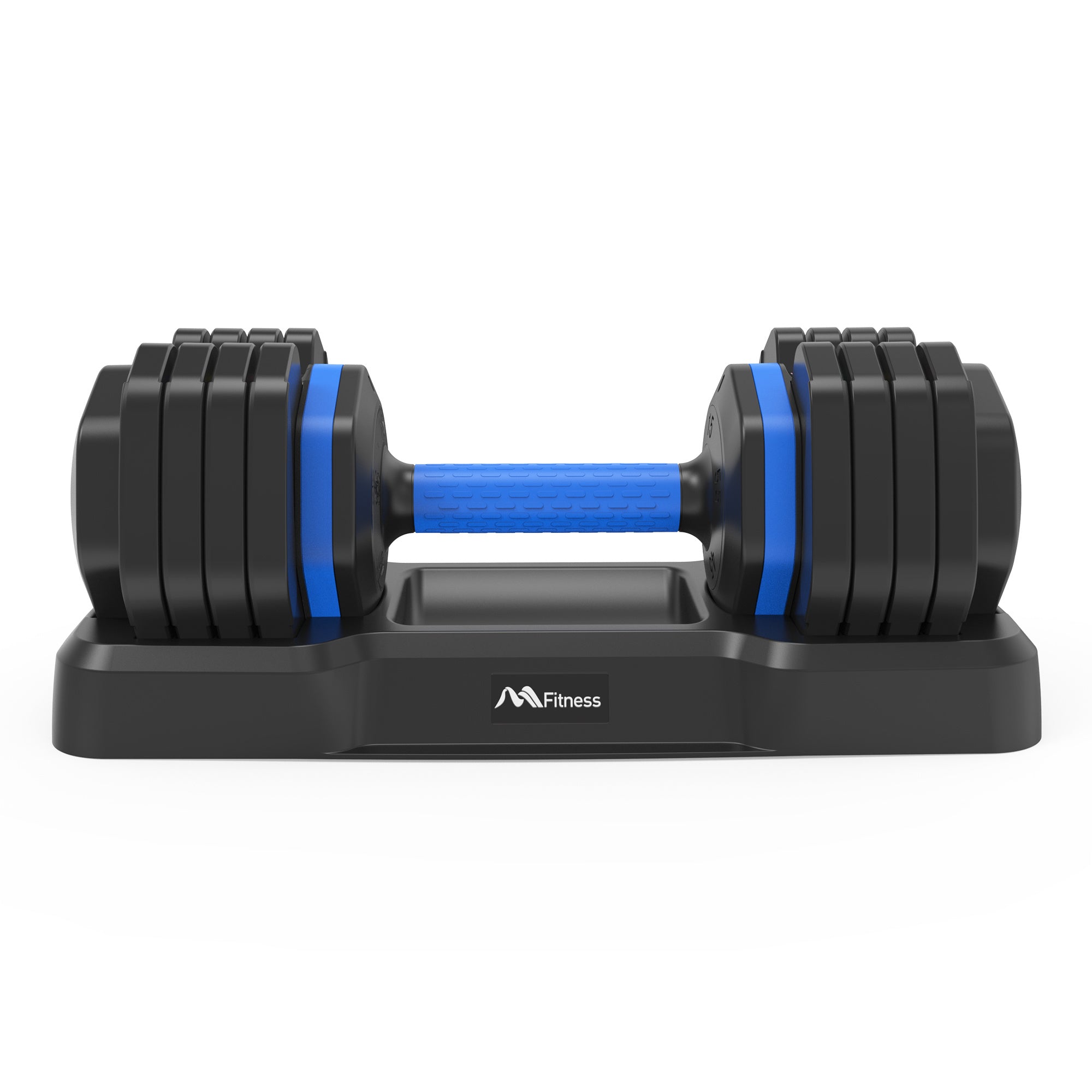 Adjustable Dumbbell - 55lb Single Dumbbell with Anti-Slip Handle