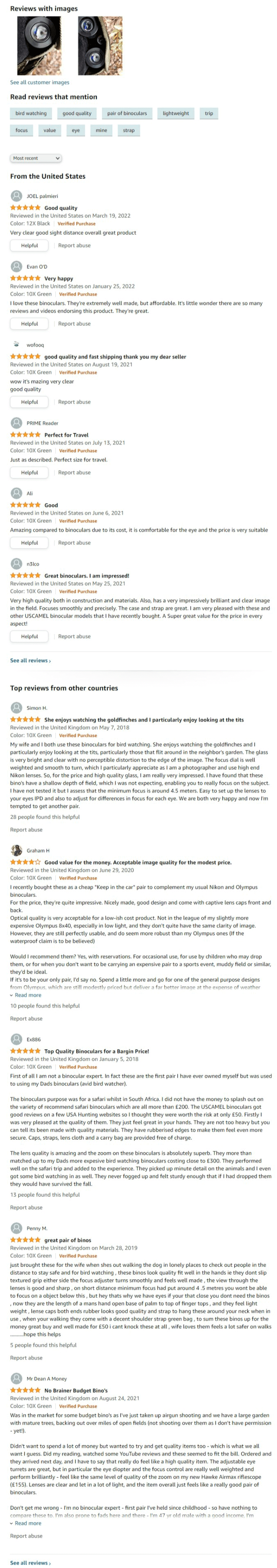 uw035a & uw035b reviews & international customer testimonials