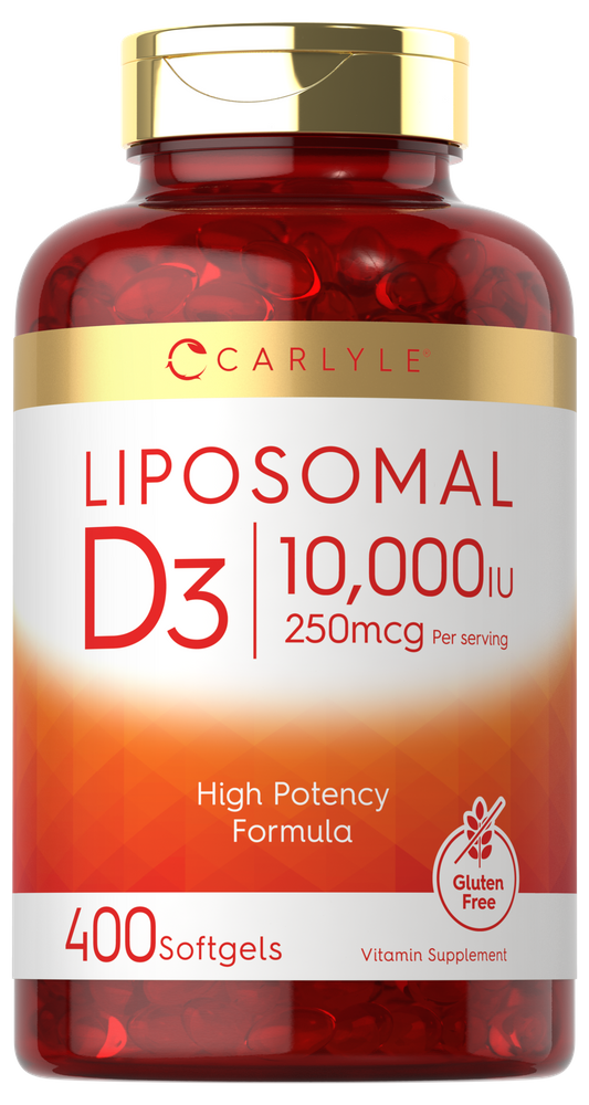 Vitamin D-3 10,000IU | 400 Liposomal Softgels