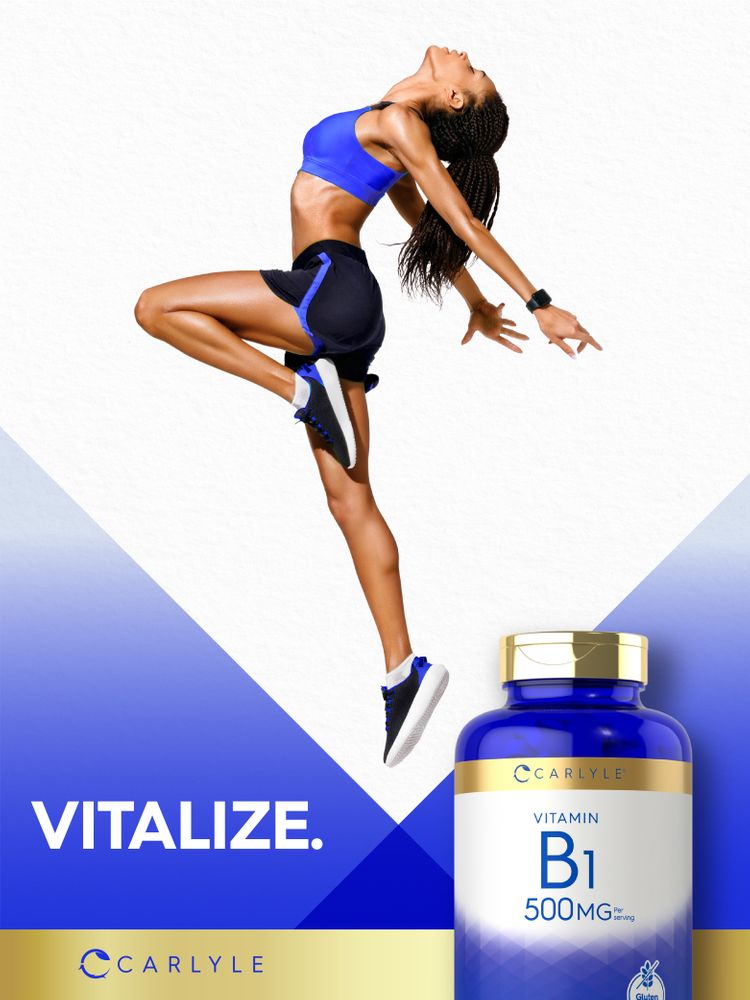 Vitamin B-1 500mg | 200 Caplets