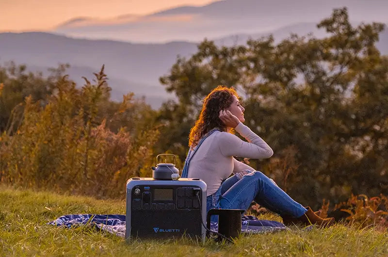 bluetti portable power station outdoor