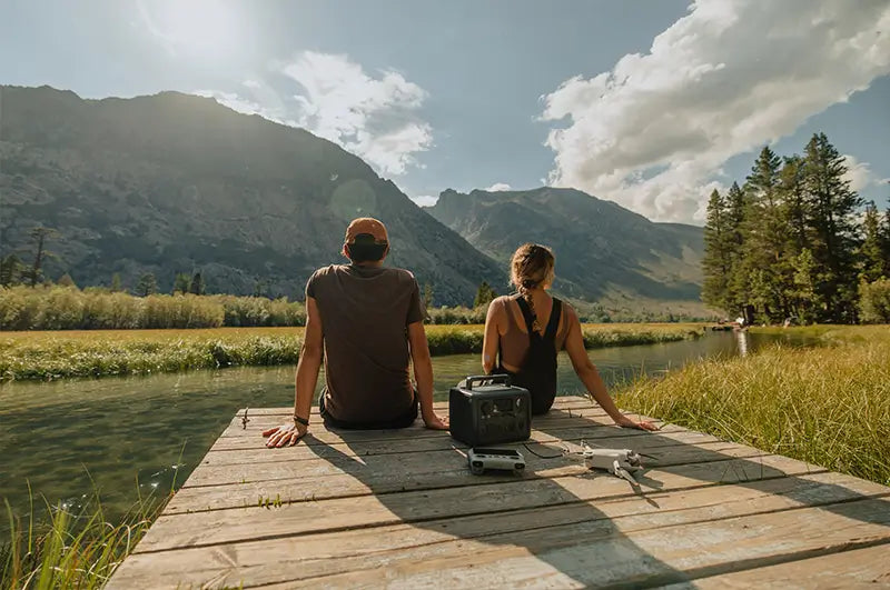 bluetti portable power station outdoor