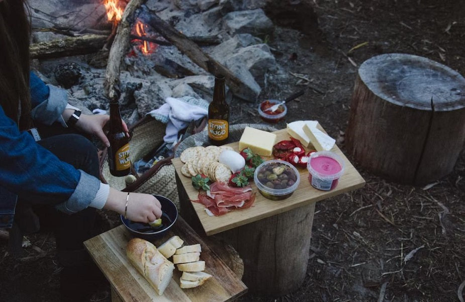 take food out in camping trip