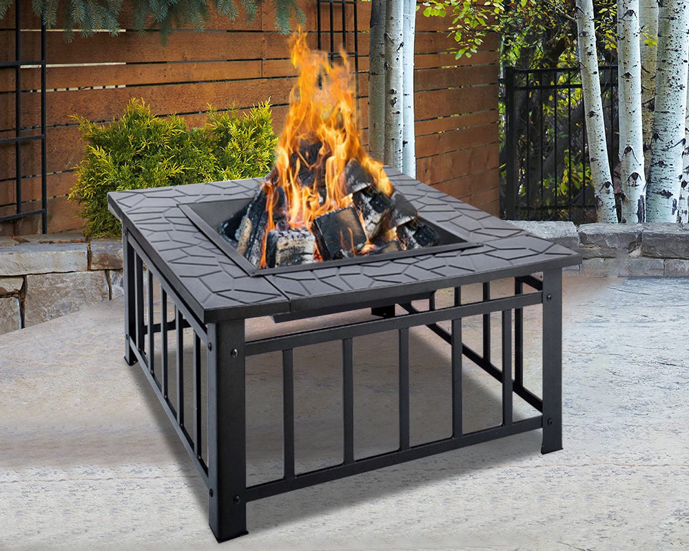 Charcoal Firepit Table