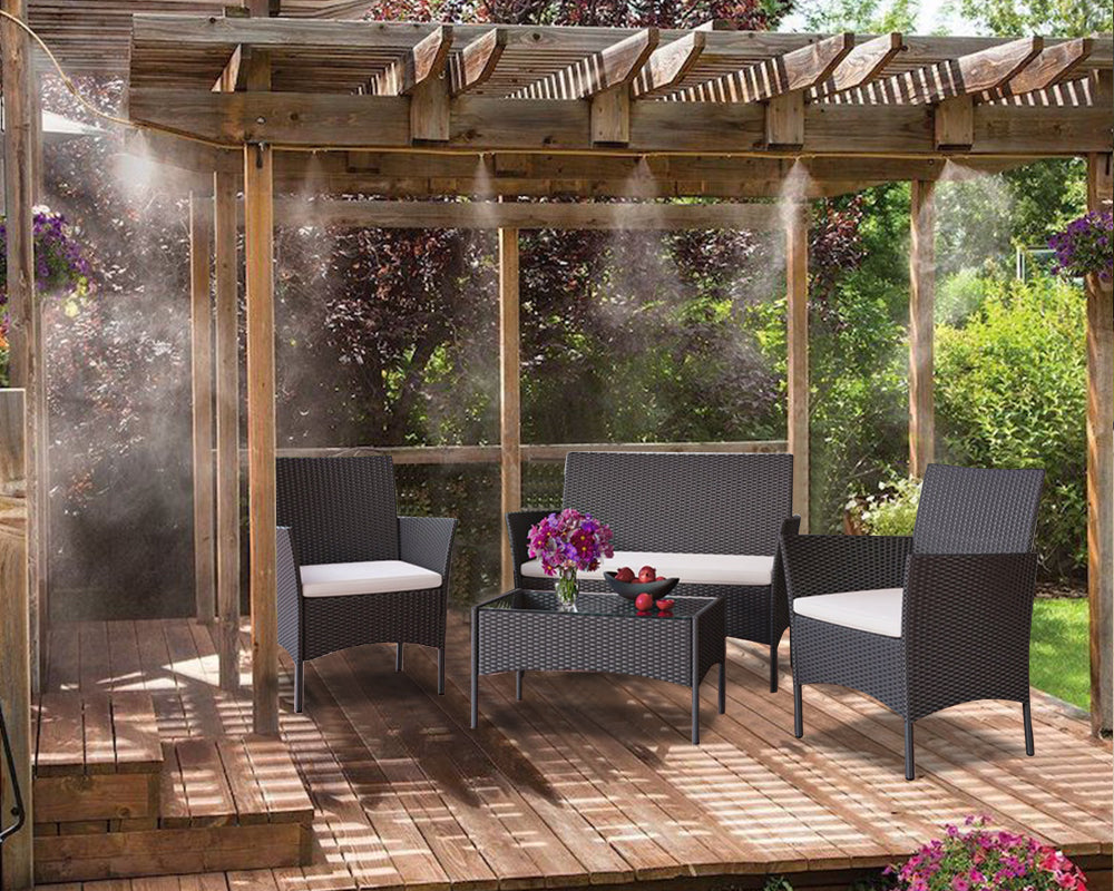 Install a Misting System for Rattan Garden Furniture