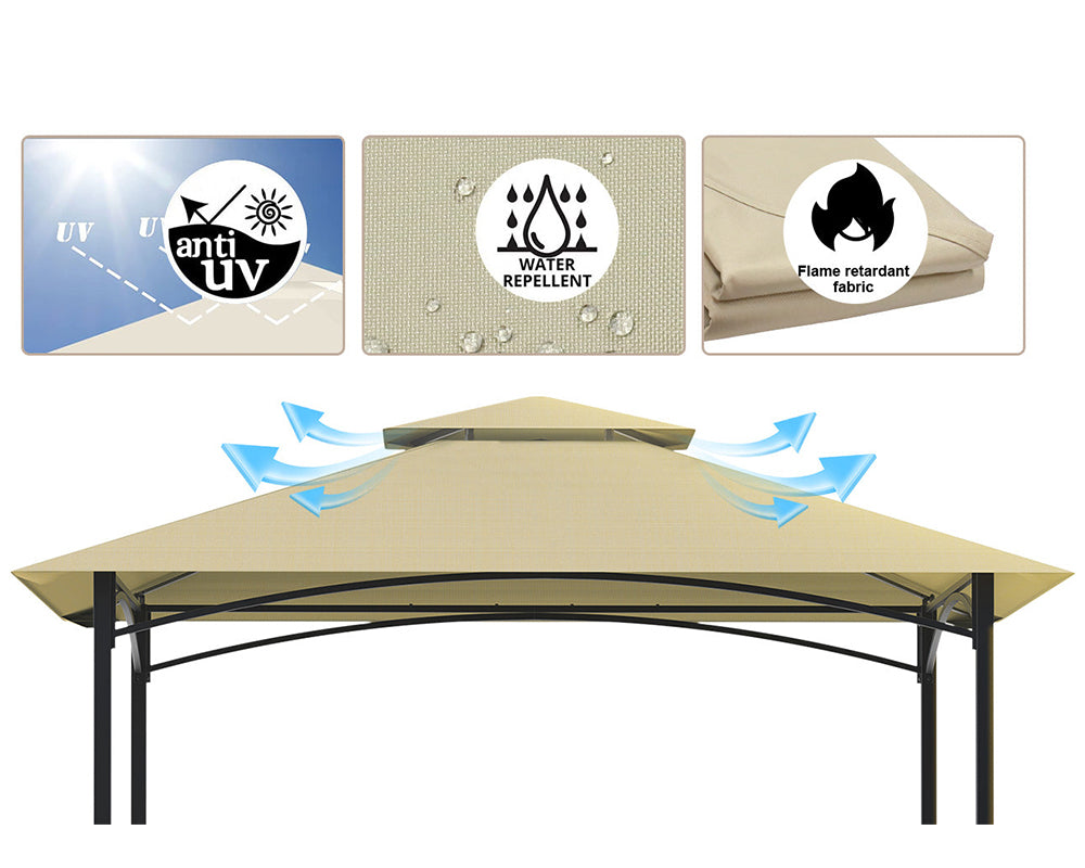 Waterproof and UV Protected BBQ Gazebo