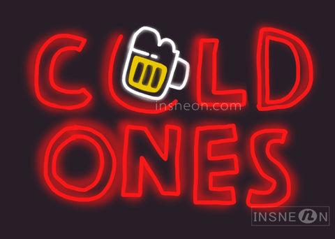 Cold Ones LED Neon Sign InsNeon Factory