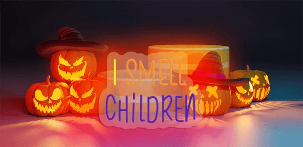 I Smell Children Halloween Decor Neon Signs 8