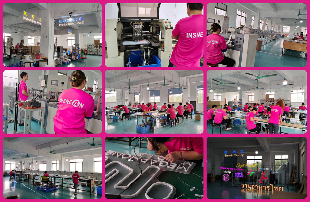 InsNeon Led Custom Neon Wall Signs Factory