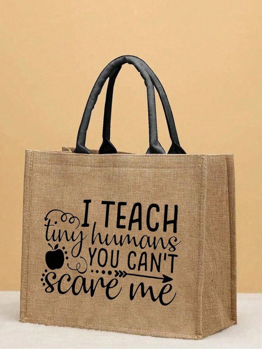 Versatile Linen Tote Bag: The Perfect Teacher Appreciation Gift for Every Occasion