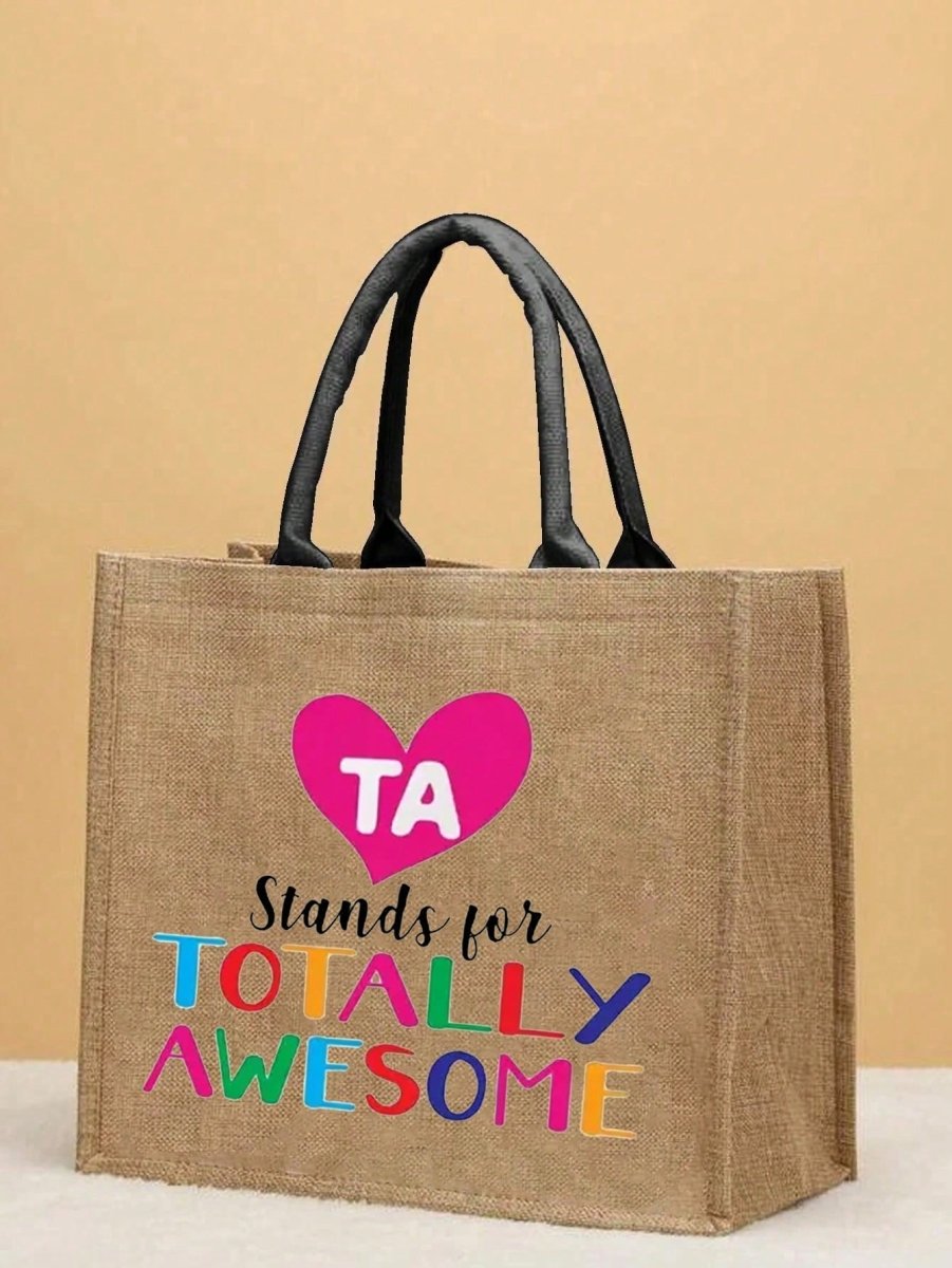 Versatile Linen Tote Bag: The Perfect Teacher Appreciation Gift for Every Occasion