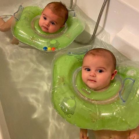 Kiddosotn baby bathing float fun