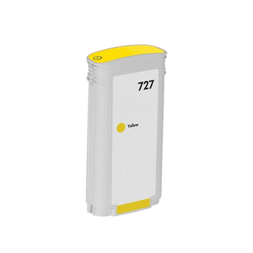 Remanufactured HP 727 (B3P21A) Ink Cartridges - Yellow - 130 ml