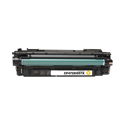 Compatible HP 657X (CF472X) Toner Cartridge - Yellow