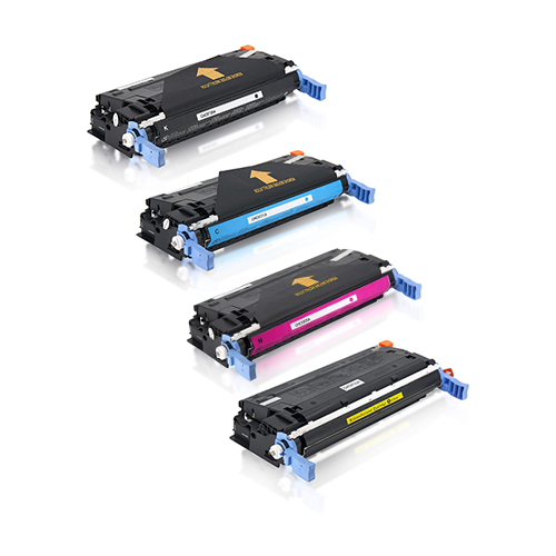 Remanufactured HP 641A Toner Cartridges - 4-Pack Color Set (C9720A, C9721A, C9722A, C9723A)