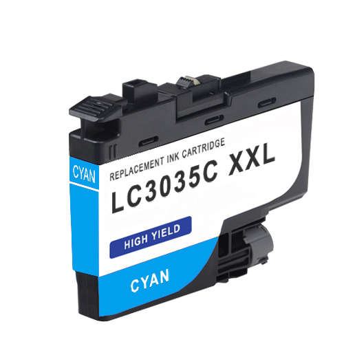 Compatible Brother LC3035C Ultra High Yield Ink Cartridge