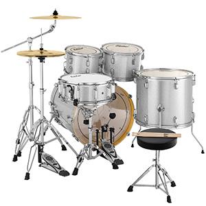 Eastar 20 Inch Drum Set Kit Full Size for Adult Junior Teen 5 Piece wi