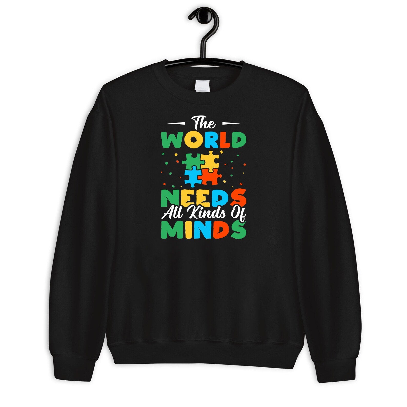 The World Needs All Kind Of Mind Shirt, Autism Awareness Shirt, Autistic Support Shirt, Autism Acceptance