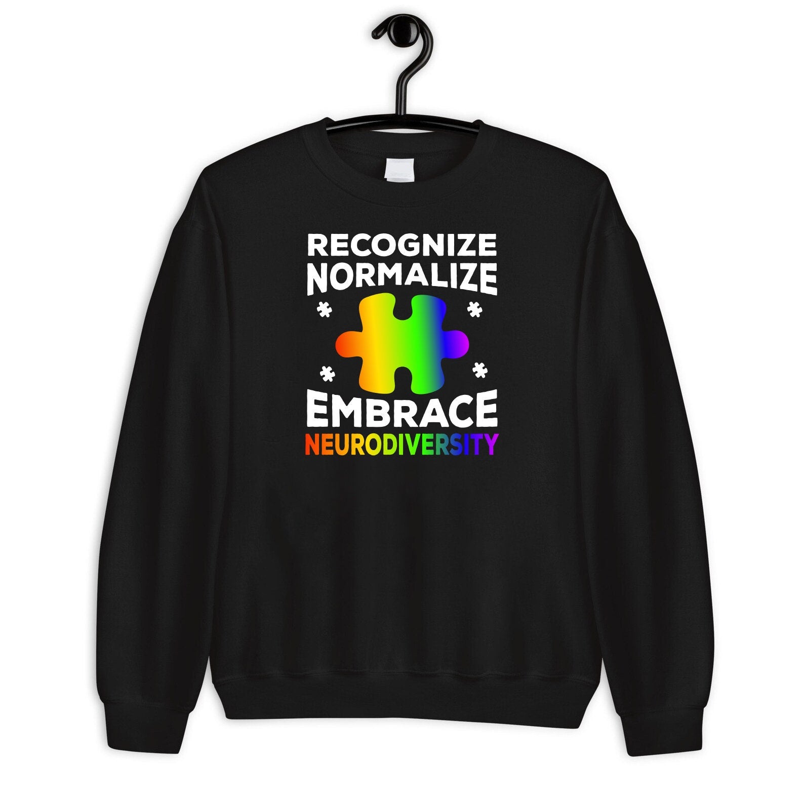 Recognize Normalize Embrace Neurodiversity Shirt, ADHD Awareness Shirt, Autism Support Shirt, Autism Day Shirt
