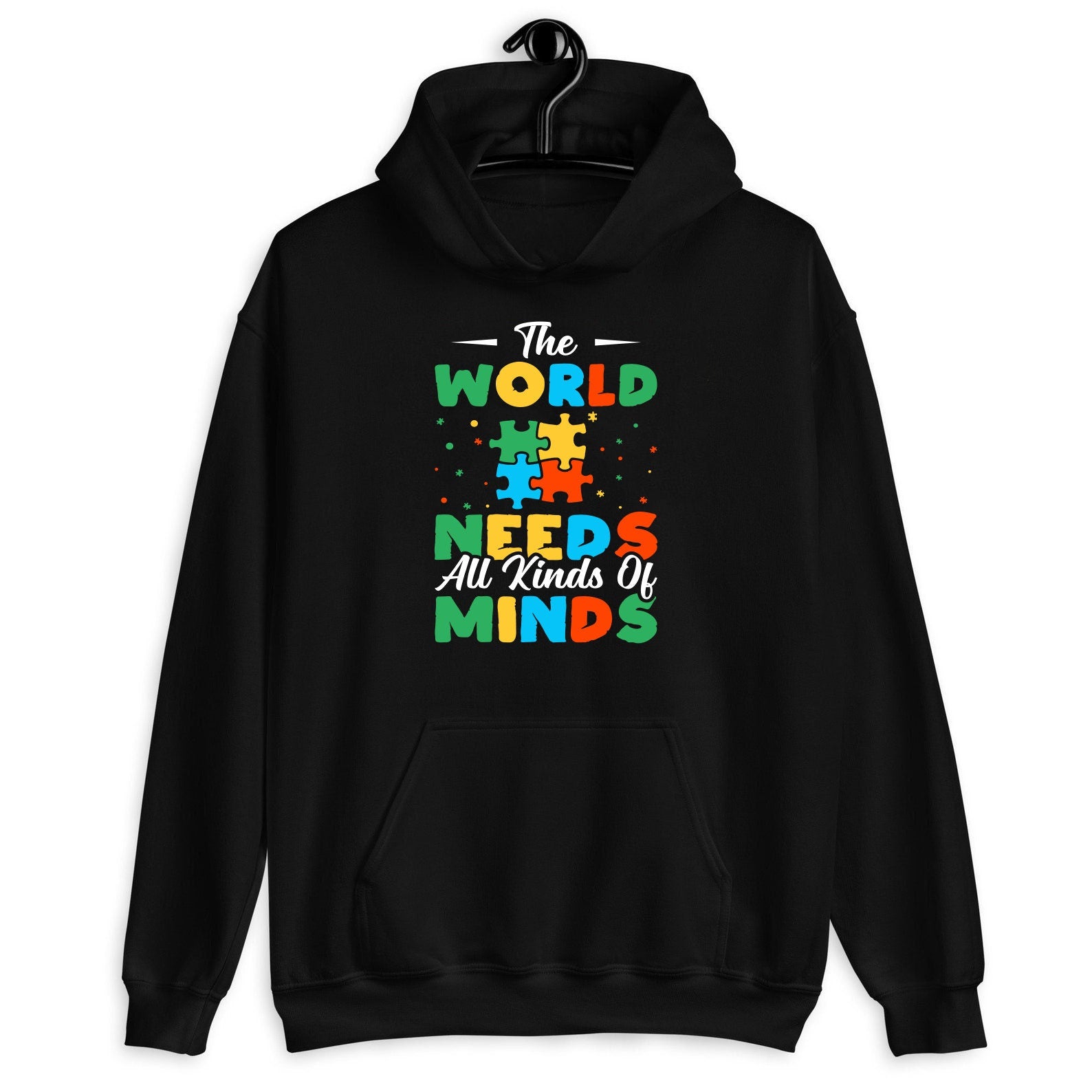 The World Needs All Kind Of Mind Shirt, Autism Awareness Shirt, Autistic Support Shirt, Autism Acceptance