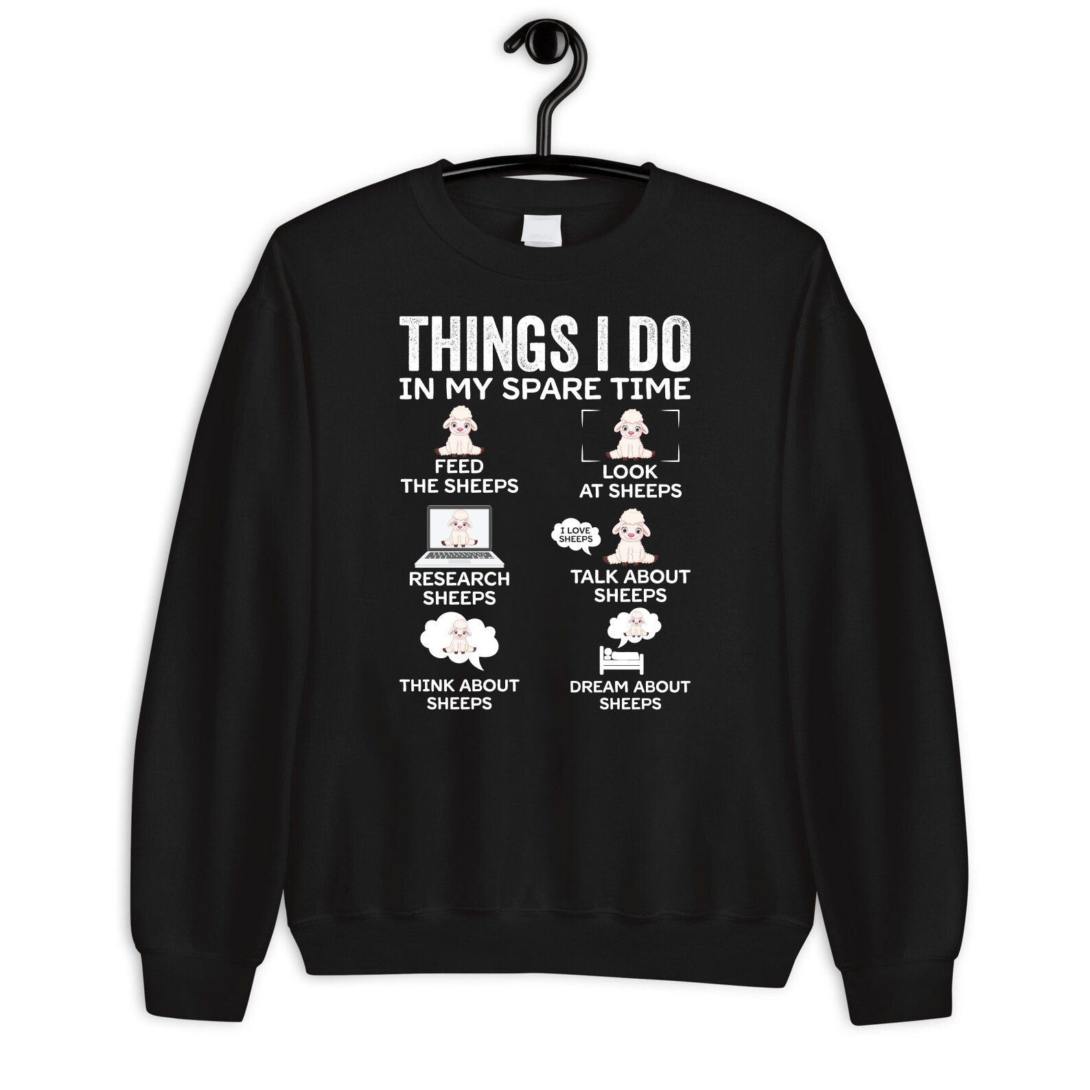 Things I Do In My Spare Time Shirt, Funny Sheep Shirt, Sheep Owner Shirt, Sheep Farmer Shirt