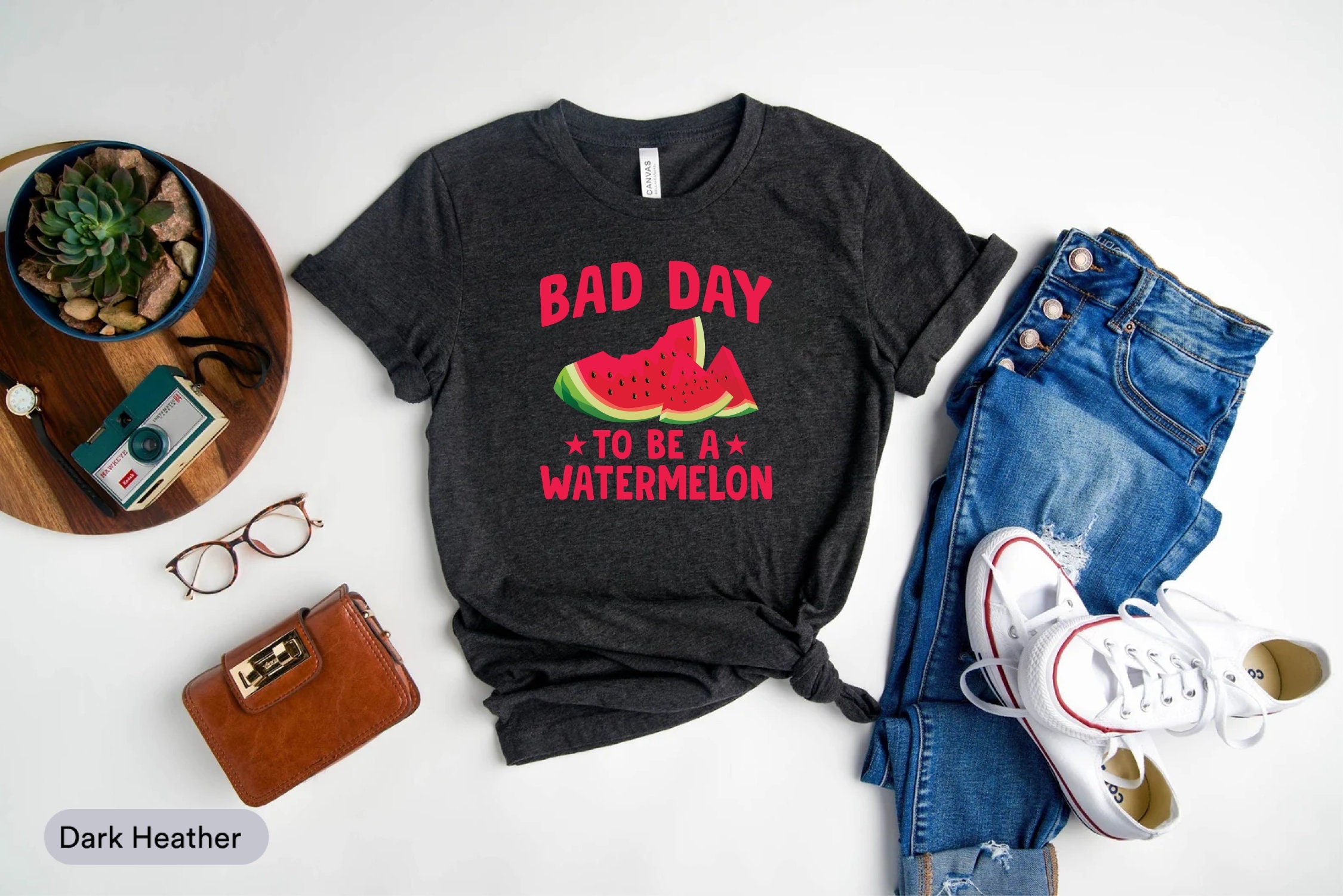 Bad Day To Be A Watermelon Shirt, Summer Fruit Shirt, Watermelon Lover Shirt, Watermelon Day Shirt